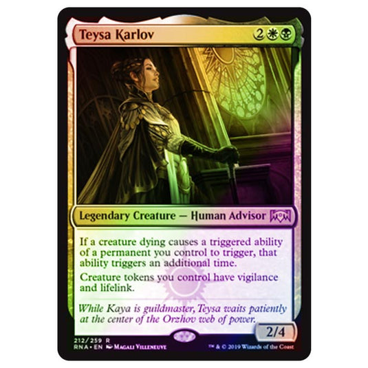 Magic The Gathering - Ravnica Allegiance - Teysa Karlov - 212/273 (Foil)