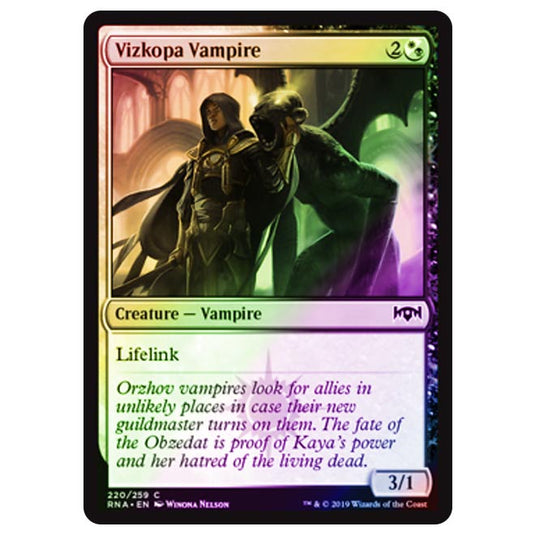 Magic The Gathering - Ravnica Allegiance - Vizkopa Vampire - 220/273 (Foil)
