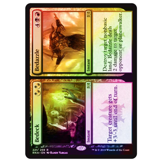 Magic The Gathering - Ravnica Allegiance - Bedeck // Bedazzle - 221/273 (Foil)