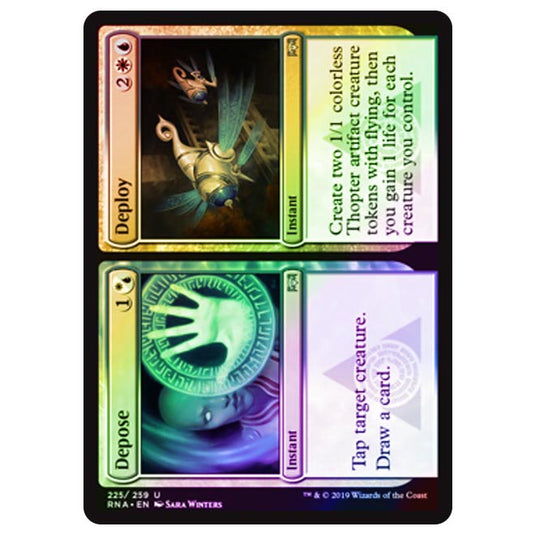 Magic The Gathering - Ravnica Allegiance - Depose // Deploy - 225/273 (Foil)