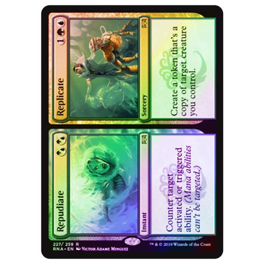 Magic The Gathering - Ravnica Allegiance - Repudiate // Replicate - 227/273 (Foil)