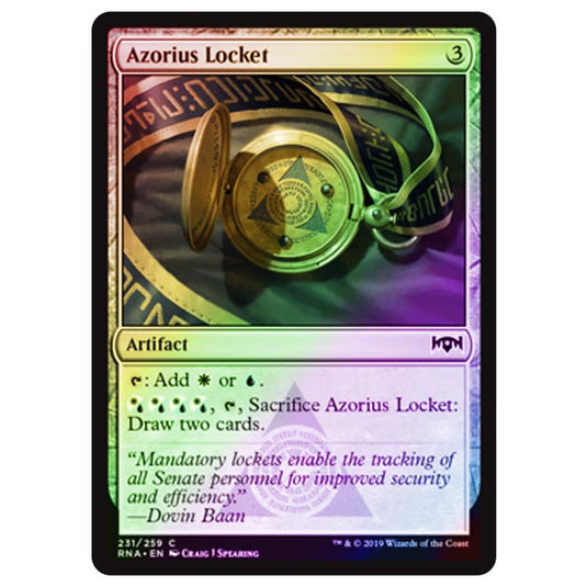 Magic The Gathering - Ravnica Allegiance - Azorius Locket - 231/273 (Foil)