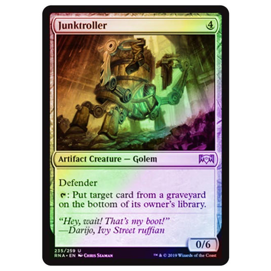 Magic The Gathering - Ravnica Allegiance - Junktroller - 235/273 (Foil)