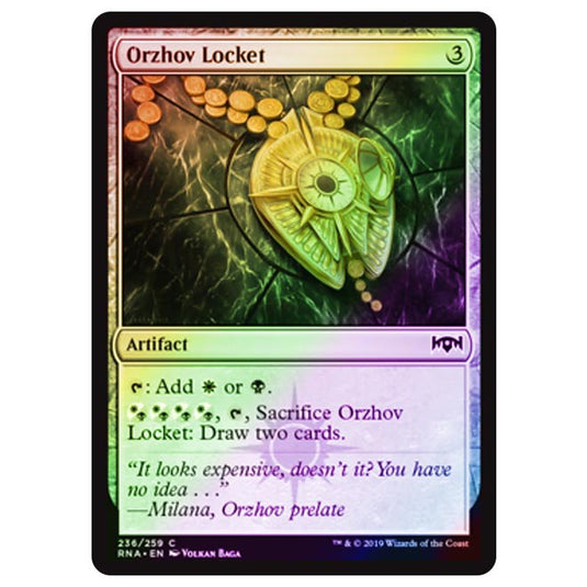Magic The Gathering - Ravnica Allegiance - Orzhov Locket - 236/273 (Foil)