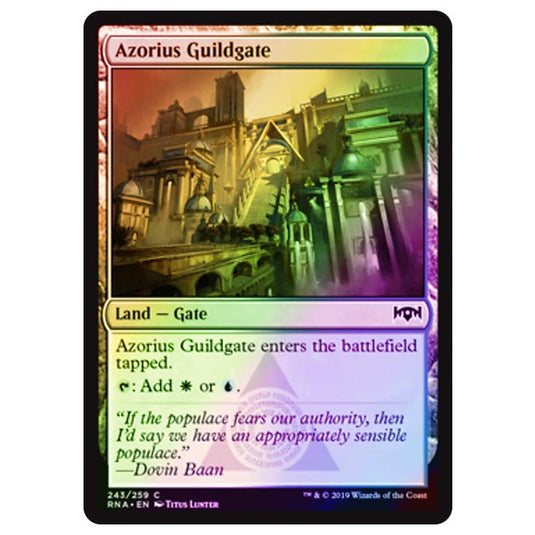 Magic The Gathering - Ravnica Allegiance - Azorius Guildgate - 243/273 (Foil)