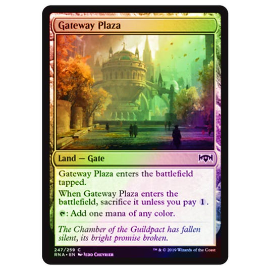 Magic The Gathering - Ravnica Allegiance - Gateway Plaza - 247/273 (Foil)