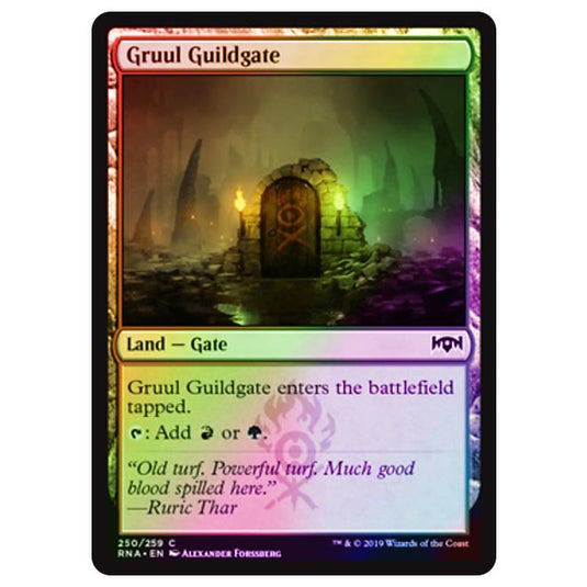 Magic The Gathering - Ravnica Allegiance - Gruul Guildgate - 250/273 (Foil)