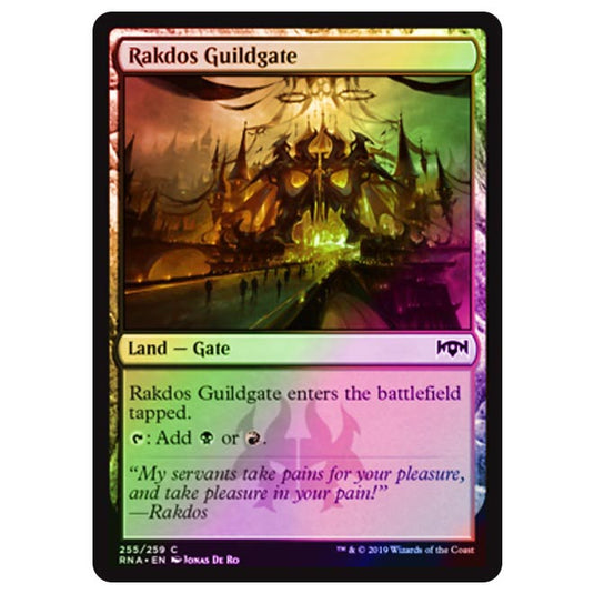 Magic The Gathering - Ravnica Allegiance - Rakdos Guildgate - 255/273 (Foil)