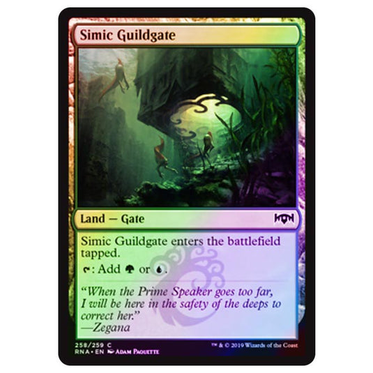 Magic The Gathering - Ravnica Allegiance - Simic Guildgate - 258/273 (Foil)