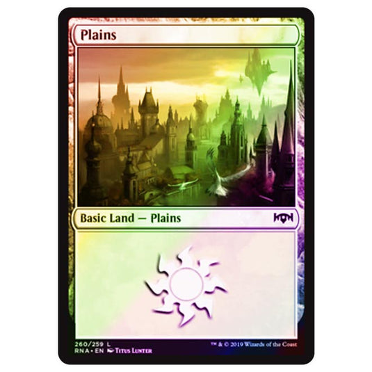 Magic The Gathering - Ravnica Allegiance - Plains - 260/273 (Foil)