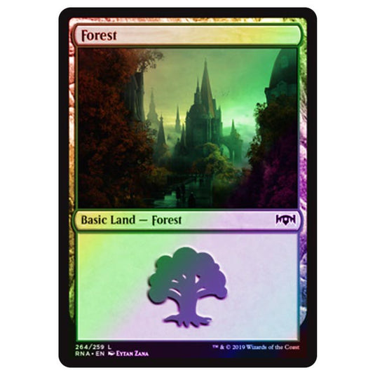 Magic The Gathering - Ravnica Allegiance - Forest - 264/273 (Foil)