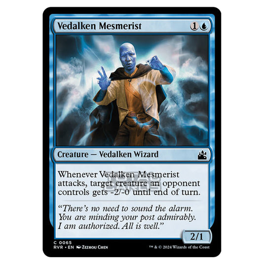 Magic The Gathering - Ravnica Remastered - Vedalken Mesmerist - 0065