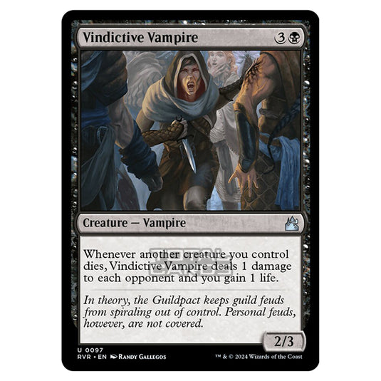 Magic The Gathering - Ravnica Remastered - Vindictive Vampire - 0097