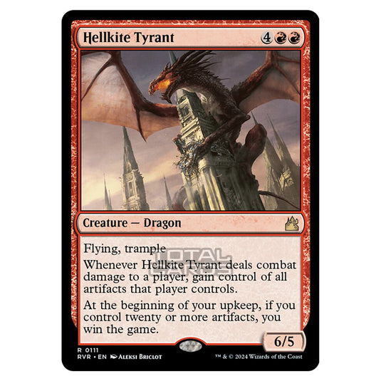 Magic The Gathering - Ravnica Remastered - Hellkite Tyrant - 0111