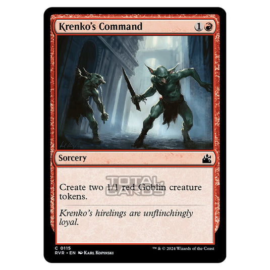 Magic The Gathering - Ravnica Remastered - Krenko's Command - 0115