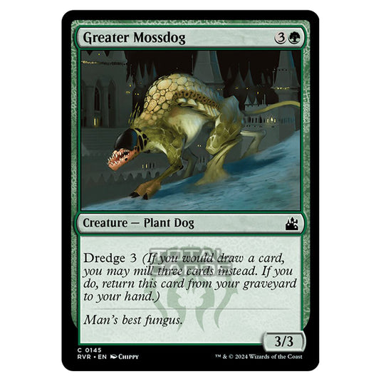Magic The Gathering - Ravnica Remastered - Greater Mossdog - 0145