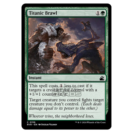 Magic The Gathering - Ravnica Remastered - Titanic Brawl - 0158