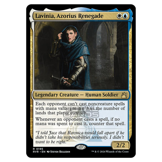 Magic The Gathering - Ravnica Remastered - Lavinia, Azorius Renegade - 0195