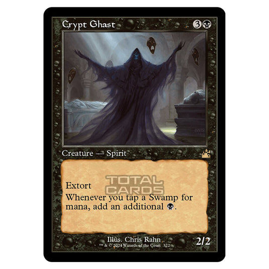 Magic The Gathering - Ravnica Remastered - Crypt Ghast - 0322