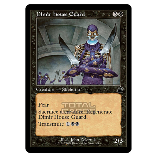 Magic The Gathering - Ravnica Remastered - Dimir House Guard - 0324