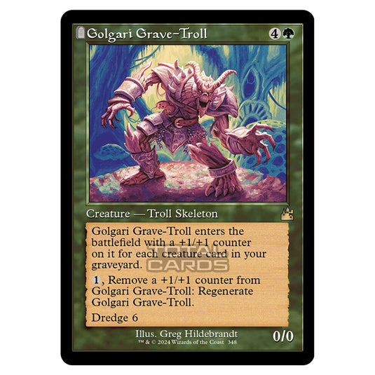 Magic The Gathering - Ravnica Remastered - Golgari Grave-Troll - 0348