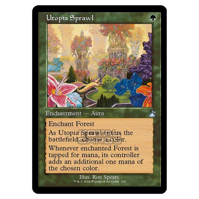 mtg cards like utopia sprawl Magic The Gathering - Ravnica Remastered - Utopia Sprawl