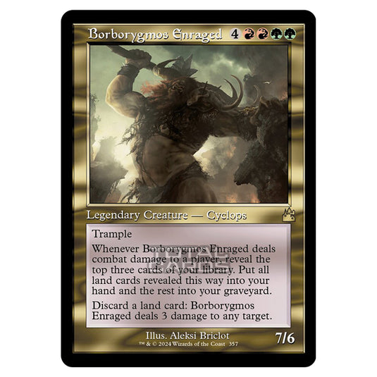 Magic The Gathering - Ravnica Remastered - Borborygmos Enraged - 0357