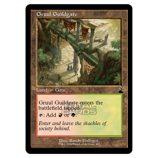Magic The Gathering - Ravnica Remastered - Gruul Guildgate - 0403