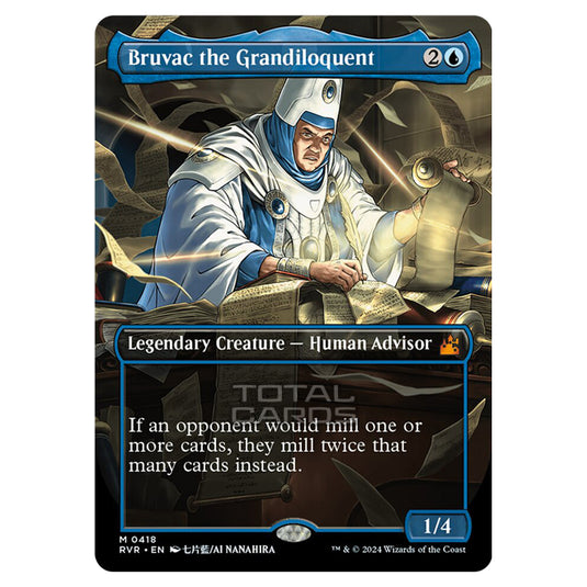 Magic The Gathering - Ravnica Remastered - Bruvac the Grandiloquent - 0418