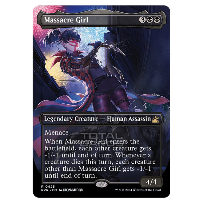 Magic The Gathering - Ravnica Remastered - Massacre Girl - 0425 Magic The Gathering - Ravnica Remastered - Massacre Girl - 0425