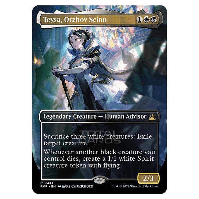 orzhov mtg cards Magic The Gathering - Ravnica Remastered - Teysa, Orzhov Scion