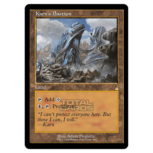 Magic The Gathering - Ravnica Remastered - Karn's Bastion - 0464