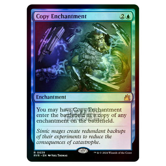 Magic The Gathering - Ravnica Remastered - Copy Enchantment - 0039 (Foil)