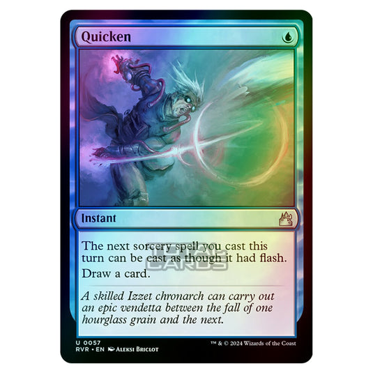 Magic The Gathering - Ravnica Remastered - Quicken - 0057 (Foil)