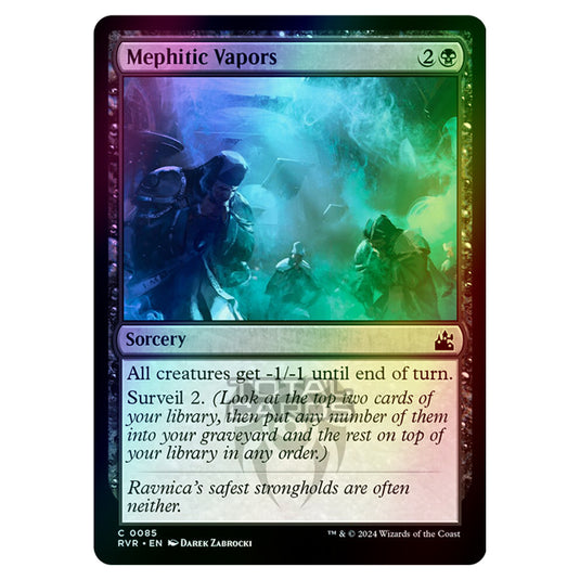 Magic The Gathering - Ravnica Remastered - Mephitic Vapors - 0085 (Foil)