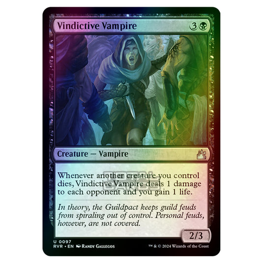 Magic The Gathering - Ravnica Remastered - Vindictive Vampire - 0097 (Foil)