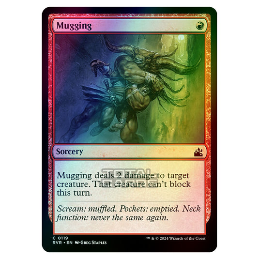 Magic The Gathering - Ravnica Remastered - Mugging - 0119 (Foil)