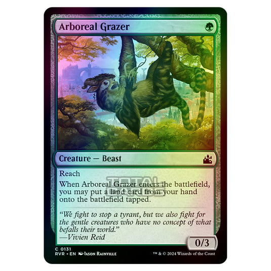 Magic The Gathering - Ravnica Remastered - Arboreal Grazer - 0131 (Foil)