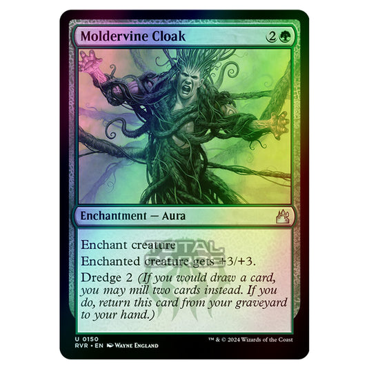 Magic The Gathering - Ravnica Remastered - Moldervine Cloak - 0150 (Foil)