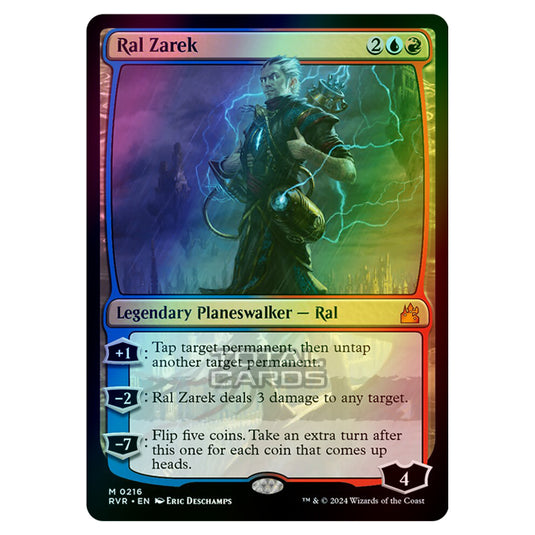 Magic The Gathering - Ravnica Remastered - Ral Zarek - 0216 (Foil)