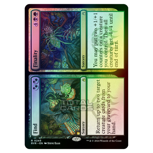 Magic The Gathering - Ravnica Remastered - Find // Finality - 0245 (Foil)