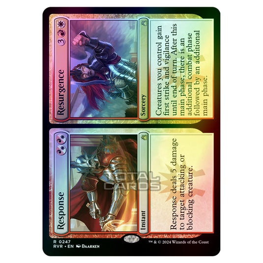 Magic The Gathering - Ravnica Remastered - Response // Resurgence - 0247 (Foil)