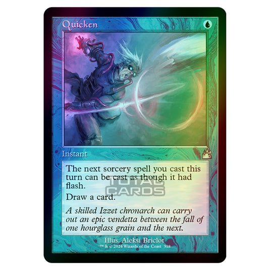 Magic The Gathering - Ravnica Remastered - Quicken - 0318 (Foil)