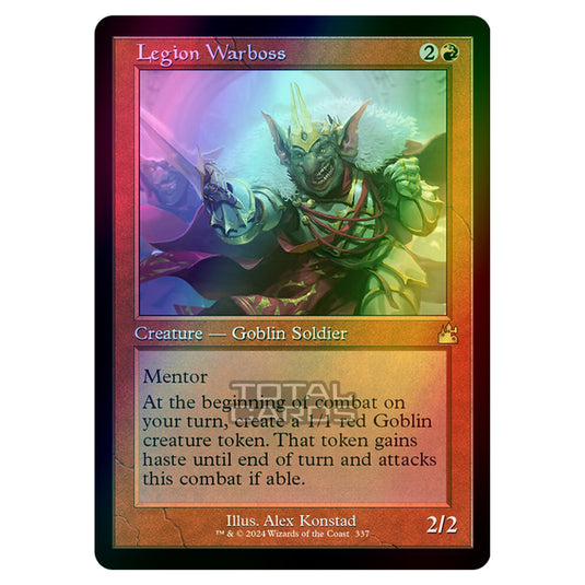 Magic The Gathering - Ravnica Remastered - Legion Warboss - 0337 (Foil)