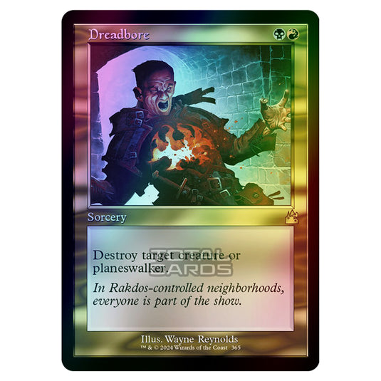 Magic The Gathering - Ravnica Remastered - Dreadbore - 0365 (Foil)