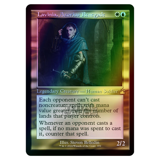 Magic The Gathering - Ravnica Remastered - Lavinia, Azorius Renegade - 0370 (Foil)