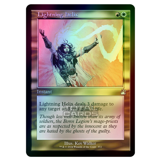 Magic The Gathering - Ravnica Remastered - Lightning Helix - 0372 (Foil)