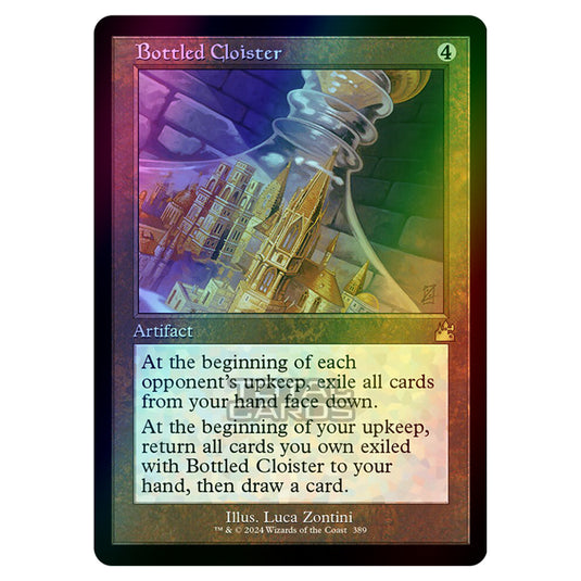 Magic The Gathering - Ravnica Remastered - Bottled Cloister - 0389 (Foil)