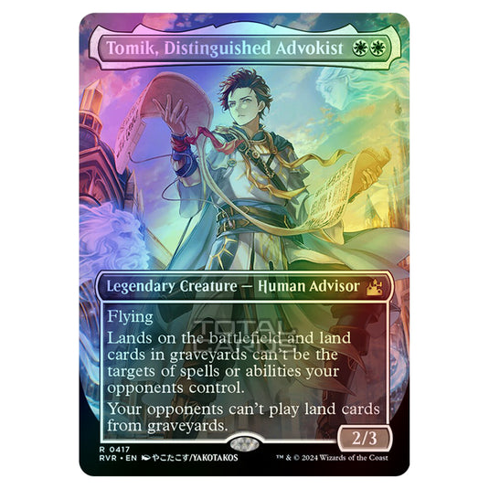 Magic The Gathering - Ravnica Remastered - Tomik, Distinguished Advokist - 0417 (Foil)