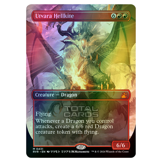 Magic The Gathering - Ravnica Remastered - Utvara Hellkite - 0431 (Foil)